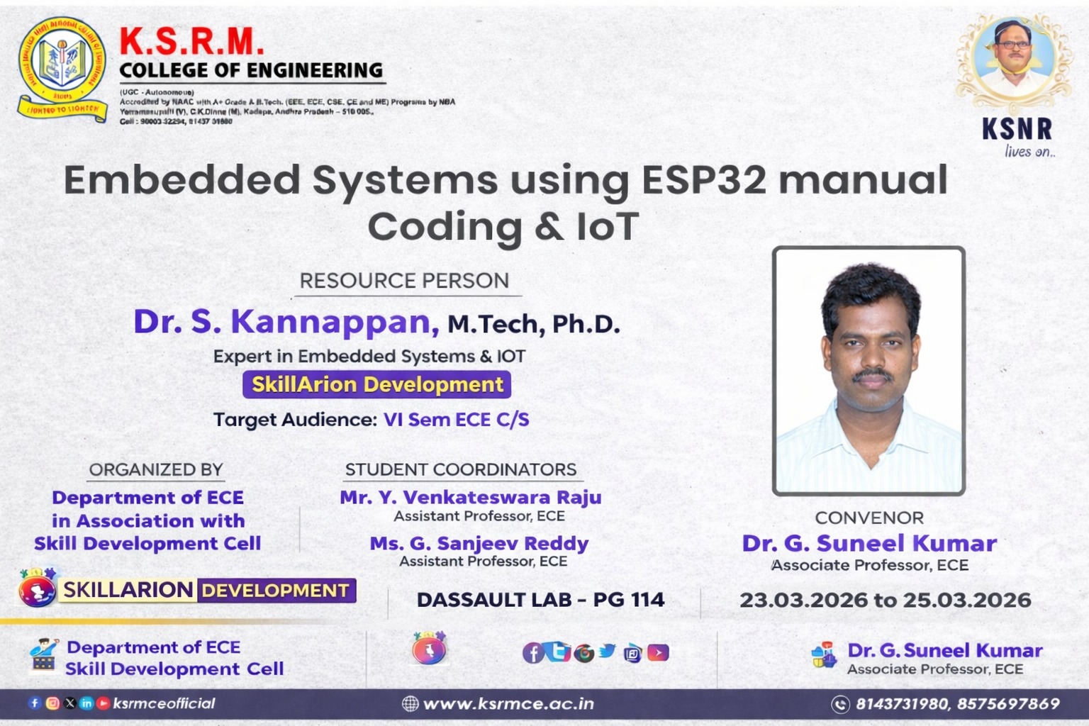 Workshop Session